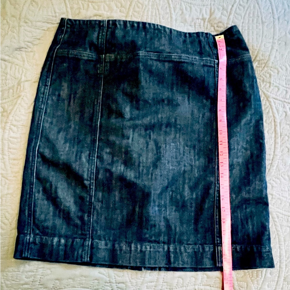 Anne Klein - Stretch Denim Skirt - Size 16